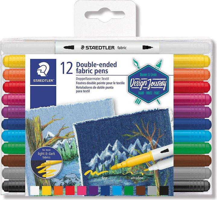Produktbild Staedtler Fasermaler (Mehrfarbig, 12 x)
