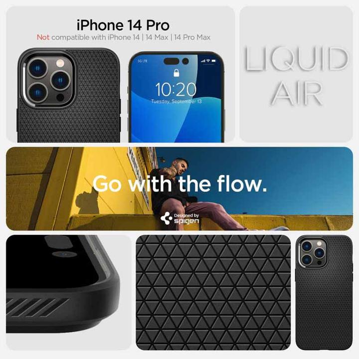 Actual product image Spigen Liquid Air (Apple iPhone 14 Pro)