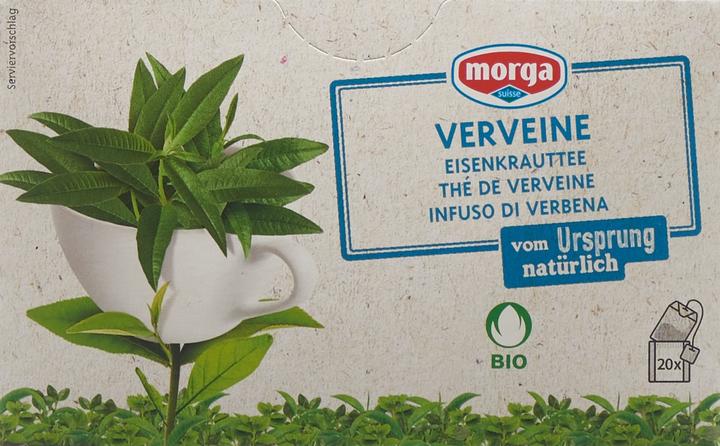 Produktbild Morga Verveine Eisenkraut Tee mit Hülle Bio Knospe (70 g)