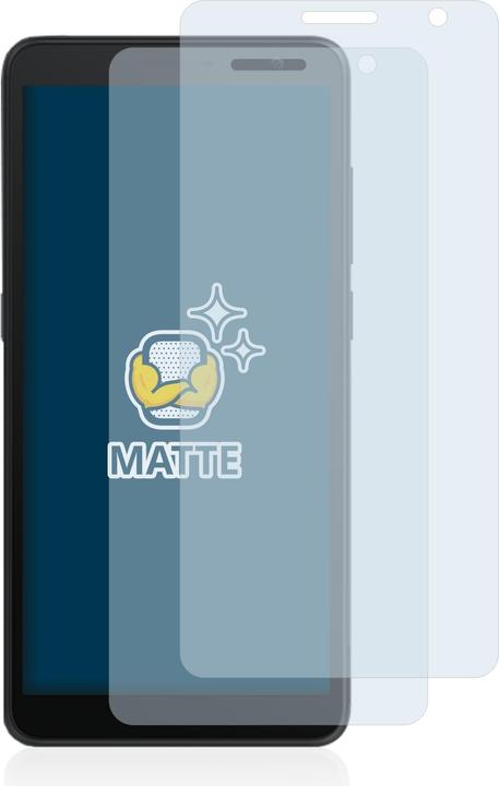 Produktbild BROTECT Entspiegelungs-Schutzfolie Displayschutz Matt (2 Stück, Alcatel 1B (2020))