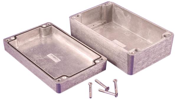 Produktbild Hammond Druckgussgehäuse, dickwandig 1550 98.4x64.4x34.4mm Aluminium, Druckguss Aluminium IP66 (Gehäuse)