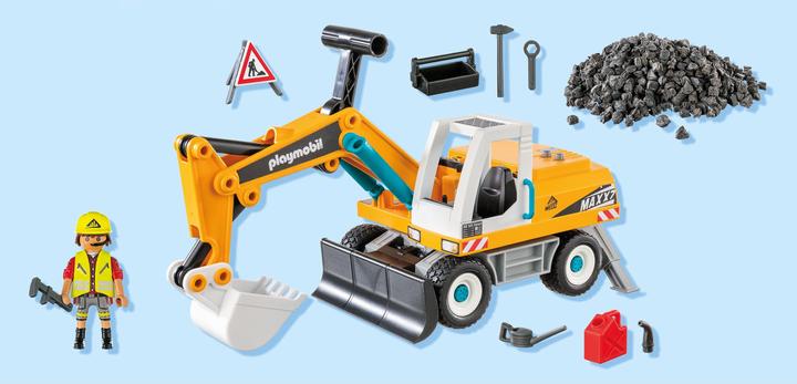 Produktbild Playmobil Bagger (71749, Playmobil Action Heroes)