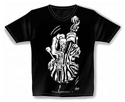 Produktbild Rock You T-Shirt schwarz Bass Geier L (L)