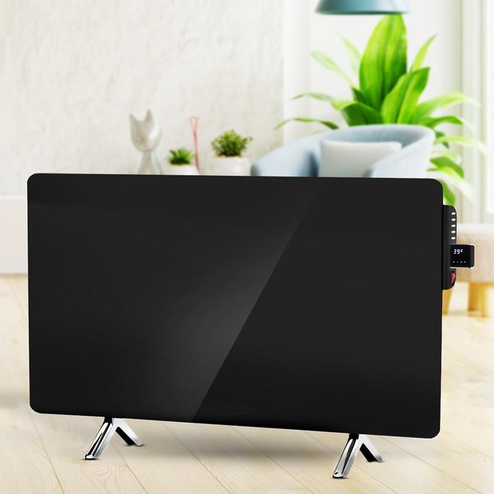 Actual product image Cronos Promiennik podczerwieni Synthelith CRG-720TWP 720W szklany czarny z WiFi i pilotem (720 W)