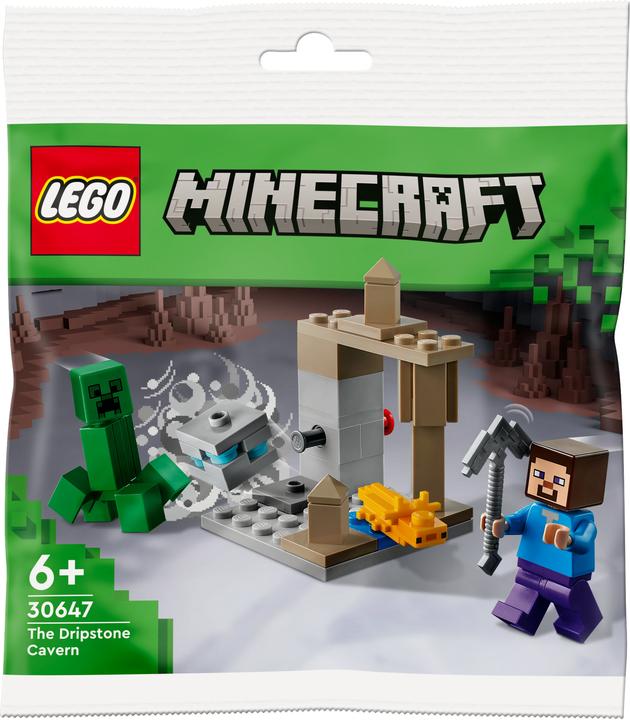 Produktbild LEGO Die Tropfsteinhöhle (30647, LEGO Minecraft)