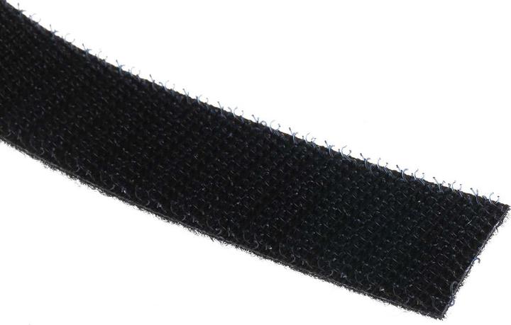 Immagine prodotto Rs Pro Nastro in velcro con chiusura a pressione, 20 mm x 5 m, nero (20 mm)