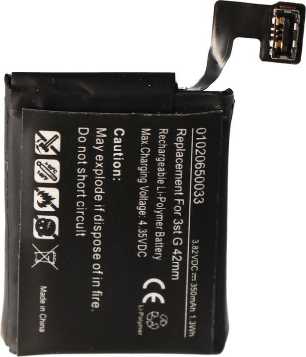Produktbild AccuCell Akku Apple Watch 3 42mm, A1850