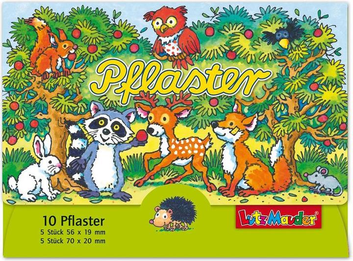 Lutz Mauder Kinderpflaster Waldtiere (10 Stk) (10 x)