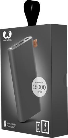 Actual product image Fresh'N Rebel Powerbank (18000 mAh, 10 W, 66.60 Wh)
