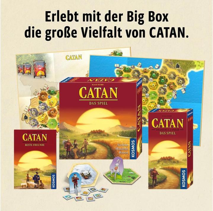 Produktbild Kosmos Catan - Big Box (Deutsch)