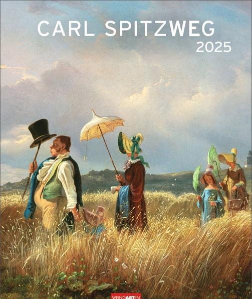 Produktbild Carl Spitzweg Edition Kalender 2025 (46 x 55 cm, Deutsch)