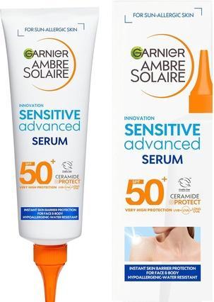 Produktbild Garnier Ambre Solaire Sensitive Adult (Sonnencreme Gesicht, SPF 50, 125 ml, 161 g)