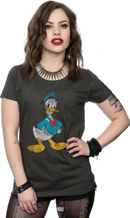 Actual product image Disney Womens/Ladies Classic Donald Duck Cotton T-Shirt (M)
