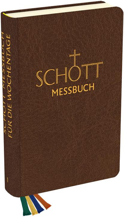 Image du produit Livre de Messes SCHOTT - Pour les Jours de la Semaine - Volume 1 : Heures marquées (Couverture rigide, Allemand)