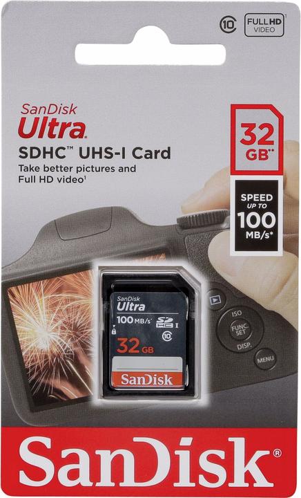 Image du produit SanDisk Ultra (32 Go, SDHC, U1, UHS-I)