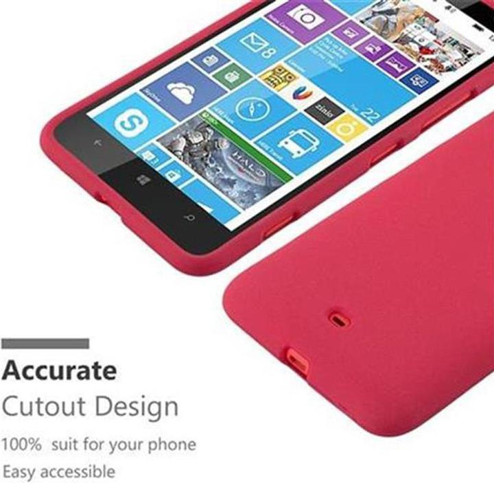 Produktbild Cadorabo TPU Frosted Cover (Nokia Lumia 1320)
