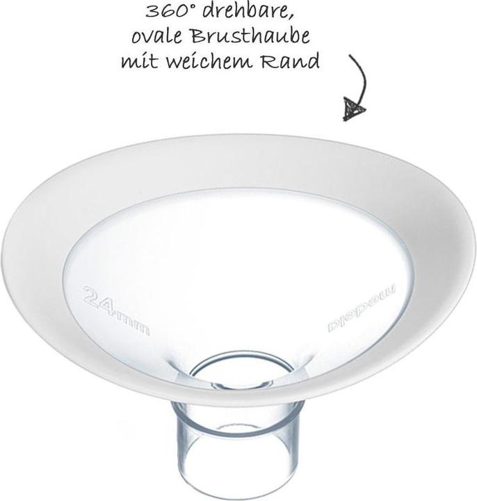 Immagine prodotto Medela PersonalFit Flex, 2 tubi toracici taglia M (24 mm)
