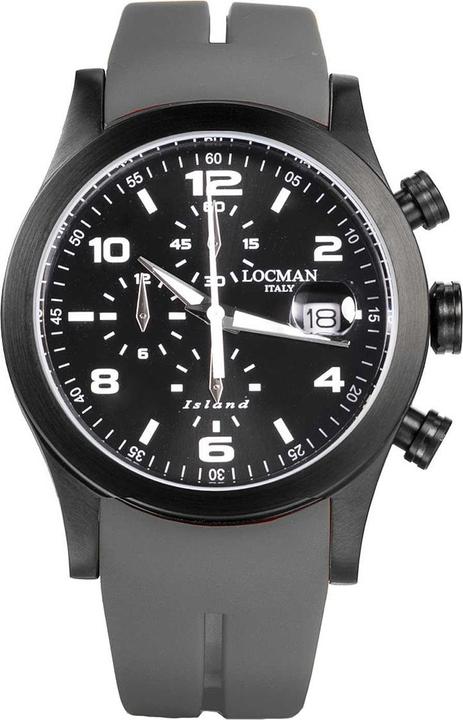 Locman Italy Herrenuhr Island Chrono Ref. 0618K01S (Chronograph, 40 mm)