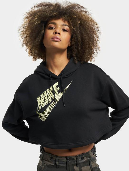 Nike Fleece Crop Dance Kapuzenpullover Damen