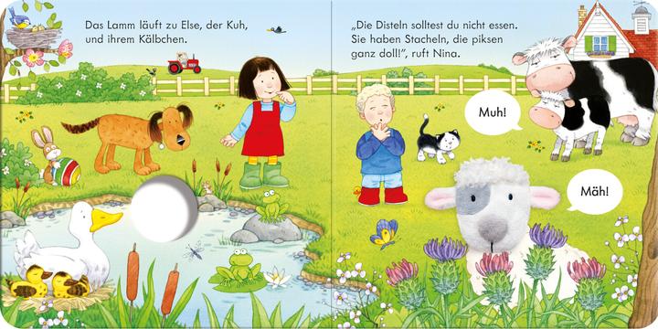 Produktbild Fingerpuppenbuch: Das Schäfchen (Deutsch, Sam Taplin, 2022)