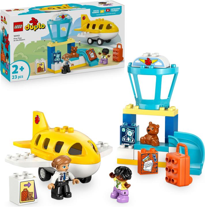 Produktbild LEGO Erster Besuch im Flughafen (10443)