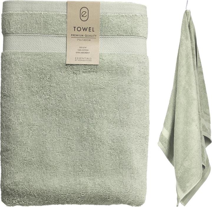 Actual product image Fs-Star Shower/towel 70x140cm light green (70 x 140 cm)
