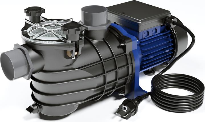 Wiltec Schwimmbadpumpe (Durchlaufpumpe)