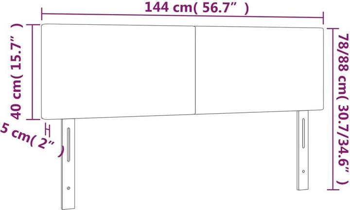 Immagine prodotto VidaXL Conni (144 x 5 x 88 cm)