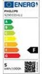 Image du produit Philips Lampe à Led (E14, 4.90 W, 470 lm, 3 x, F)