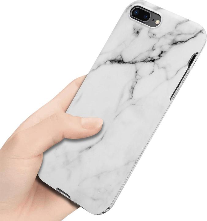 Image du produit Cadorabo Couverture IMD TPU Marbre coloré (Apple iPhone 7 Plus, Apple iPhone 7s Plus)