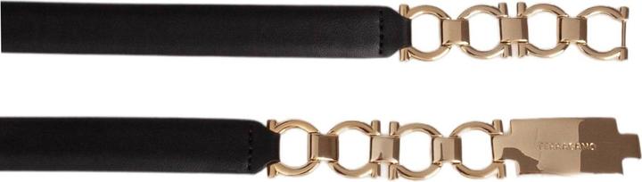 Produktbild Salvatore Ferragamo Ferragamo bijoux belt in black leather (100)