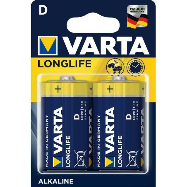 Actual product image Varta Longlife (2 pcs., D, 15800 mAh)