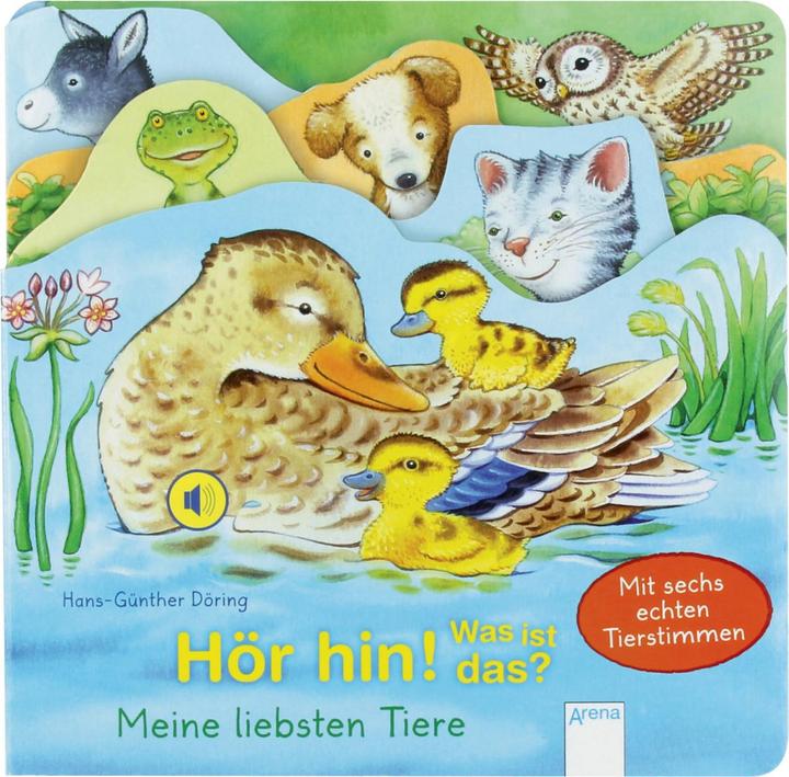 Actual product image Listen! What's that? My favorite animals (German)