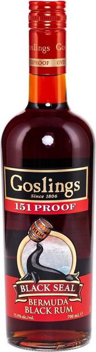 Immagine prodotto Gosling's Sigillo nero 151 Proof (1 x 75 cl)