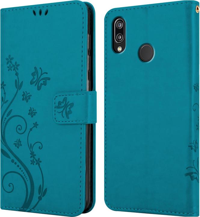 Actual product image Cadorabo Flower Book cover (Huawei Nova 3E)
