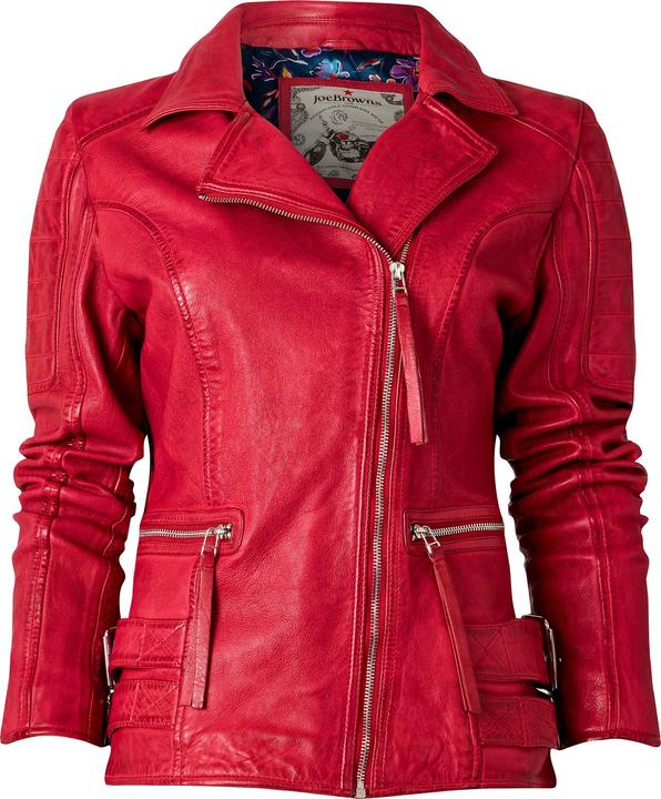 Actual product image Joe Browns Quilted Biker Jacket (36)