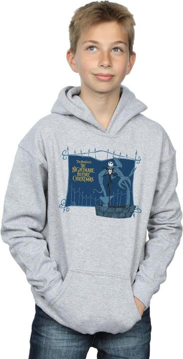 Image du produit Disney - Sweat à capuche NIGHTMARE BEFORE CHRISTMAS JACK AND THE WELL - Garçon (140, 146)