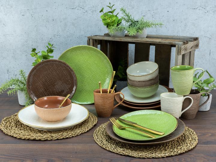 Actual product image CreaTable CANVAS Mediterranean (16 Piece)