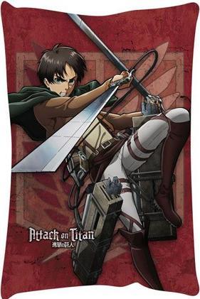 Actual product image POPbuddies Attack on Titan Cushion Eren Jaeger 50 x 35 cm (50 x 35 cm)