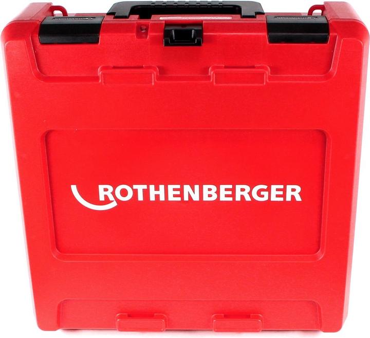 Produktbild Rothenberger ROMAX Compact TT 18V Akku Pressmaschine + 1x Akku 2,0Ah + Ladegerät + Pressbackenset + (390 mm)