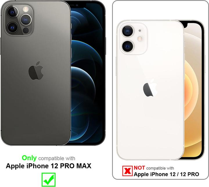 Productafbeelding Cadorabo Boek Onzichtbare Magneethoes (Apple iPhone 12 Pro Max)