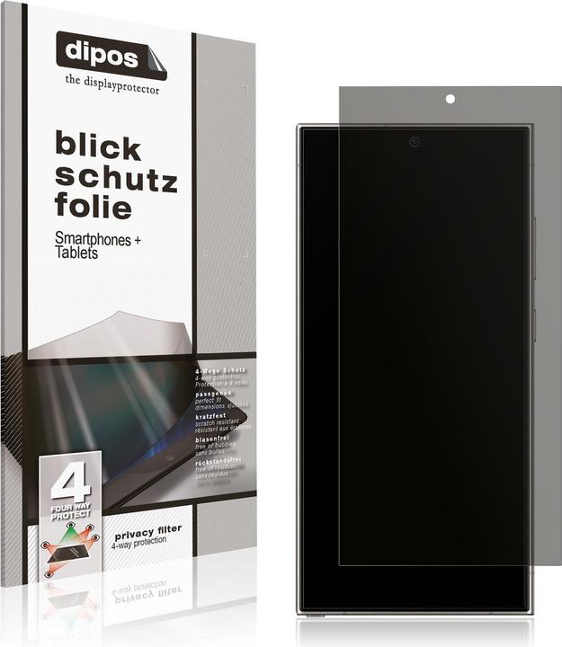 Actual product image Dipos Screen Protector 4-Way Privacy (1 Piece, Samsung Galaxy S24 Ultra)