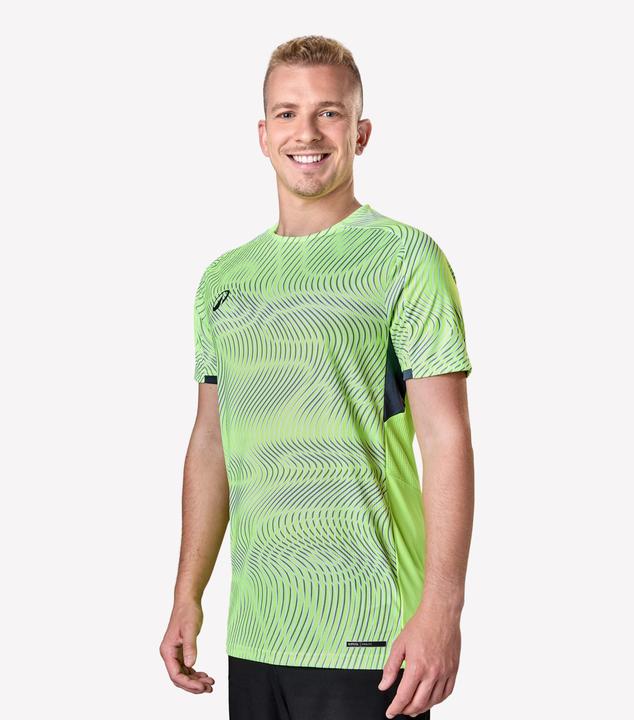 Produktbild Kipsta Damen/Herren Fussball Trikot kurzarm - VIRALTO Wave gelb/grau (M)