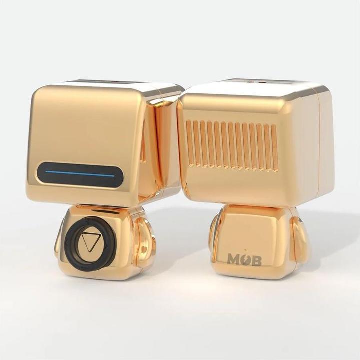 Image du produit Mobility on Board Enceinte Bluetooth Robot Or (8 h, Sans source d'énergie externe)