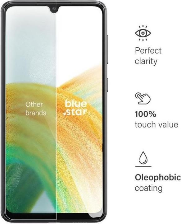 Produktbild Partner Telecom SM Panzerglas Blue Star Galaxy A33 5G (1 Stück, Samsung Galaxy A33 5G)