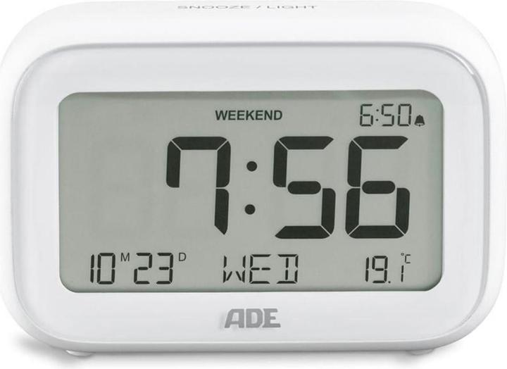 Image du produit ADE Réveil numérique avec affichage de la température