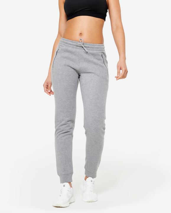 Image du produit Domyos Pantalon de jogging femme Slim - gris (W35)