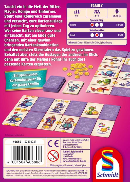 Energy Label Schmidt Spiele HiLo, Your Kingdom (German)