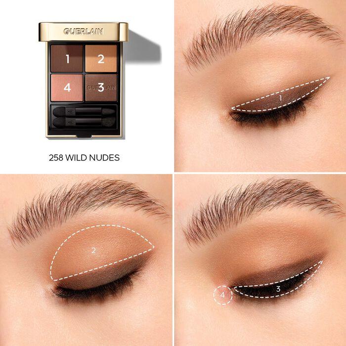 Produktbild Guerlain Ombre G 23 Eyeshadow X4 Wild Nudes (258 Wild Nudes)