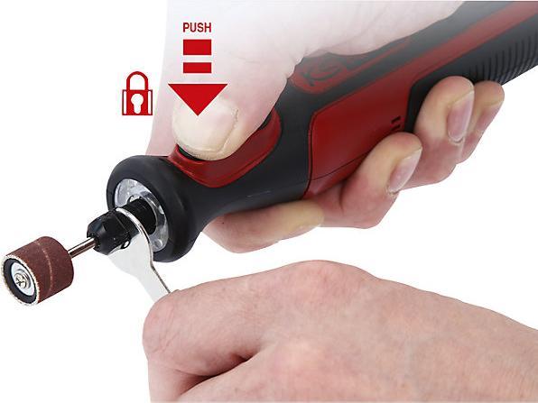 Actual product image KS Tools eMONSTER battery-powered multi-function tool set with 50 accessories